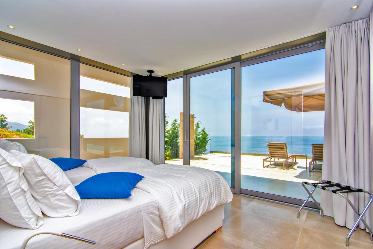 Luxury Glass Villas Сивота Экстерьер фото